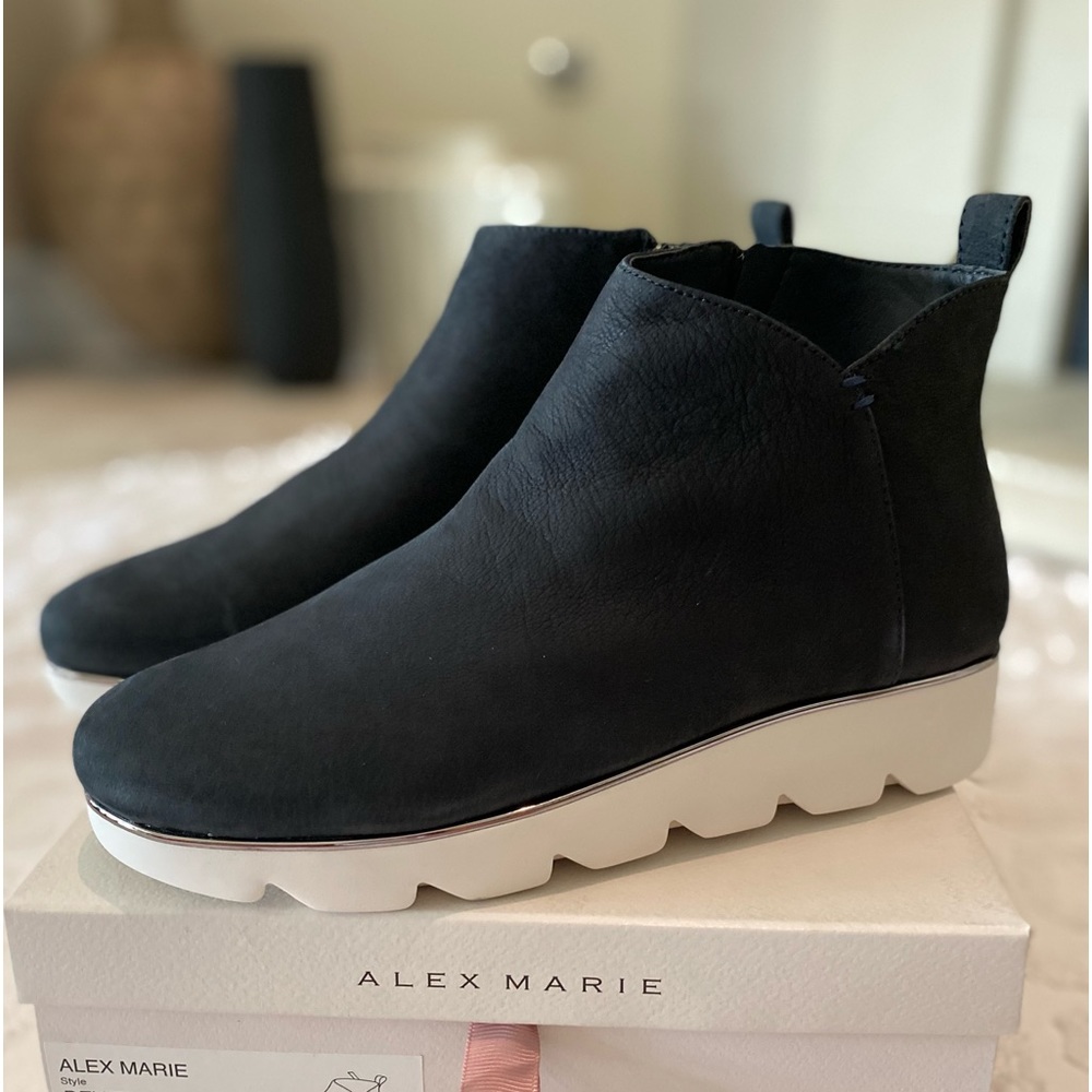 NEW Suede Bootie Sneakers